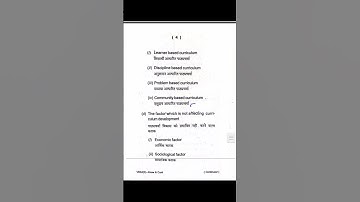 knowledge and curriculum subject question paper (2020-22) #B.Ed semester -2