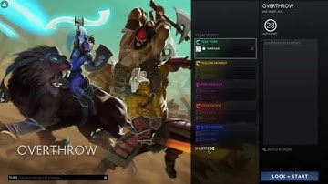 An Overview of "Overthrow", a DotA 2 Custom Game