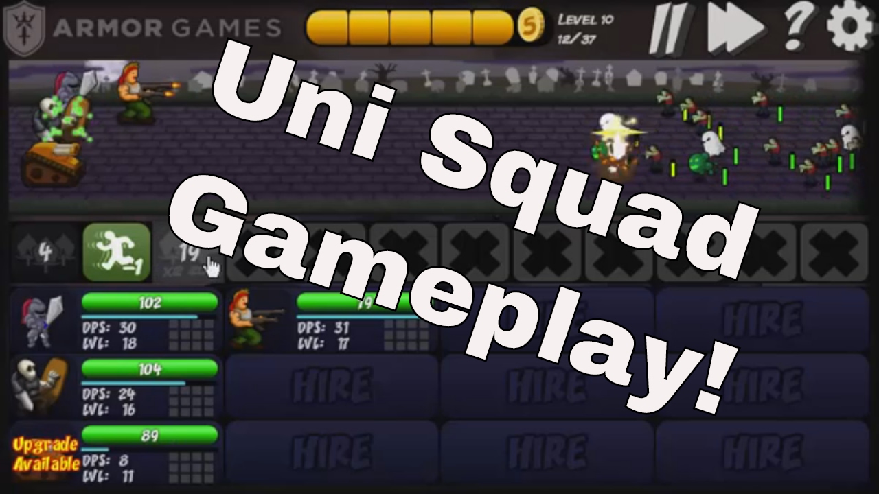 Uni Squad [Browser Strategy] Gameplay