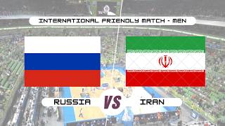 21/8/26 Friendly Match Men Russia vs Iran Volleyball