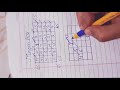 Maths trick square box formula for equal sum