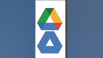 Creating the Google Drive Logo in Illustrator  Step by Step Tutorial #short #googledrivetutorial