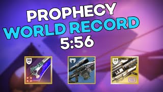 Prophecy OLD WR Speedrun [5:56]