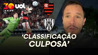 'FLAMENGO FLERTOU COM A TRAGÉDIA, MAS PASSOU!' MATTOS CRITICA ATUAÇÃO CONTRA O DEL VALLE