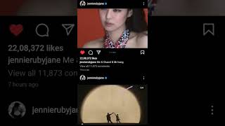 Jennie instagram post update about photoshoot ✨️ #blackpink #jennie