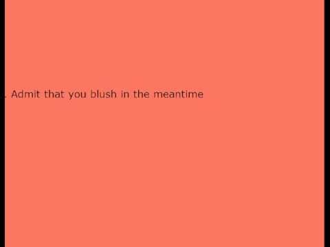 Blushing 101: Stop Blushing