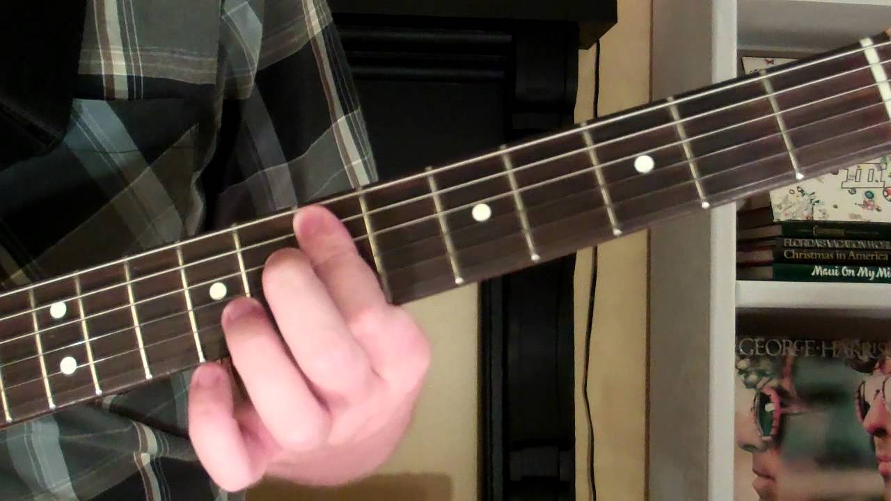 How To Play The F 7 5 Chord On Guitar F Sharp 7th Augmented 5th Youtube