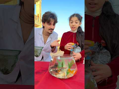 أطعمت السمك بزر وصدمة عمو الدكتور انقذهم