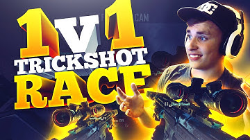 REKT! (1v1 TRICKSHOT RACE!)