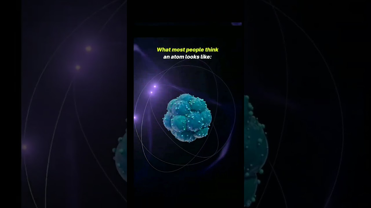 Look how and atom look alike in real life  