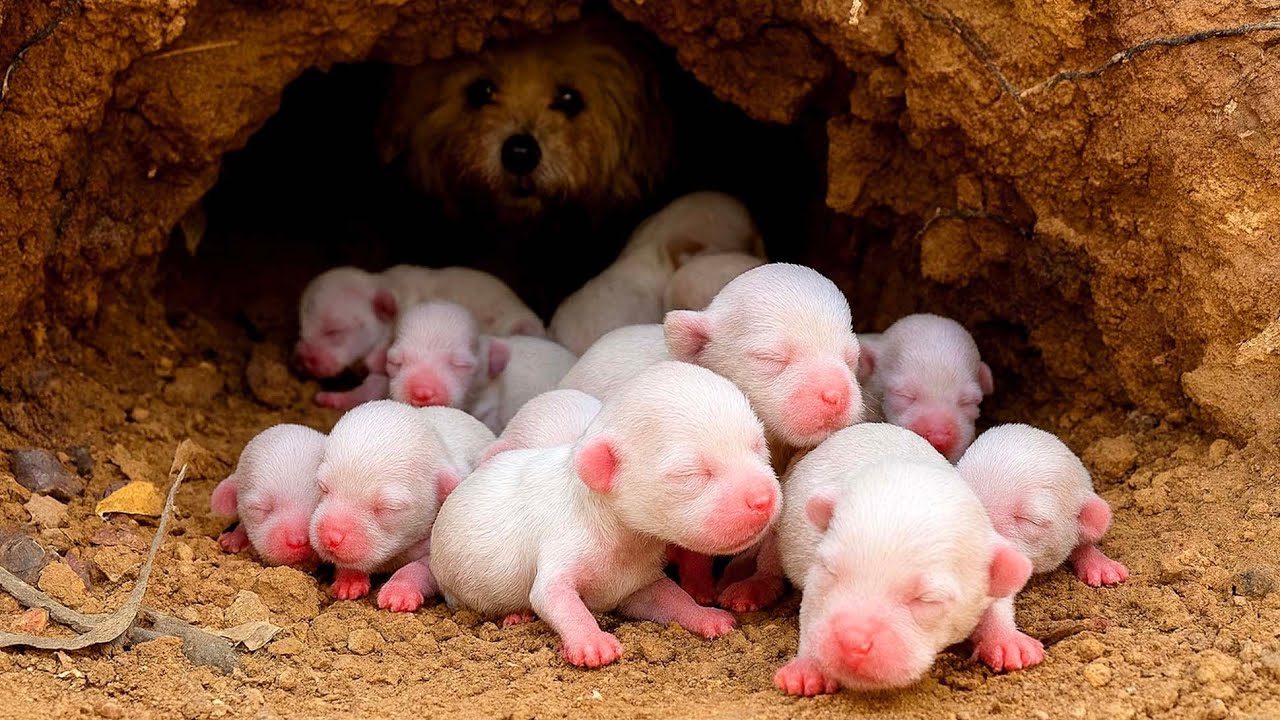 Я нашёл уютный домик собаки в лесу 🐶, и дальше всё стало по-настоящему трогательным ❤🥰