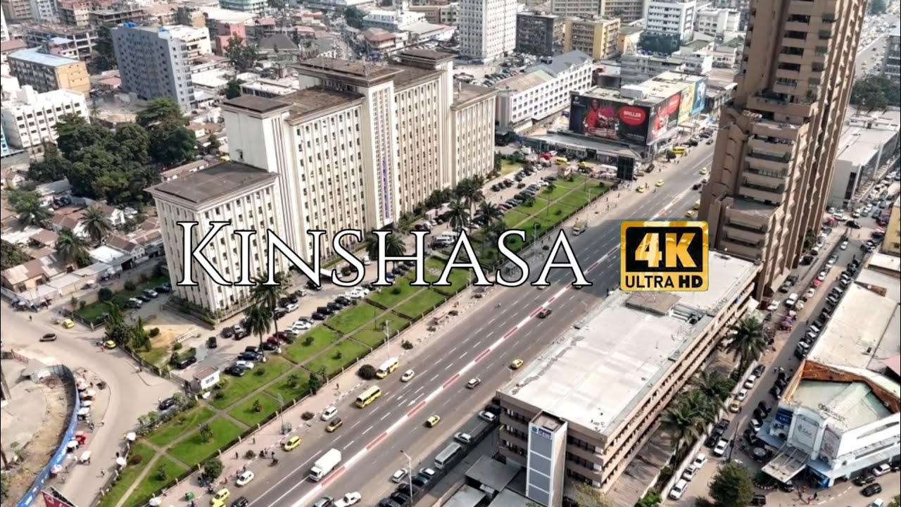 Kinshasa, Capital Democratic Republic of the Congo 🇨🇩 by drone - YouTube