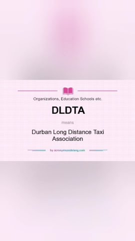 DLDTA #DurbanLongDistanceTaxiAssociation