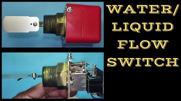 Water Flow Switch | Liquid Flow Switch | How Water Flow Switch Works? | Flow Switch |