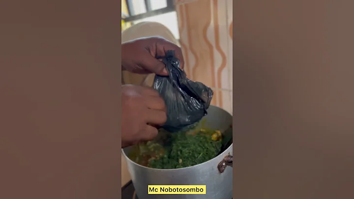 How I cooked Afang soup for the first time