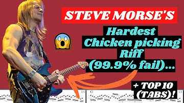 This is why STEVE MORSE (Deep purple) Rules! (in 10.981 seconds!)