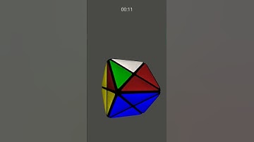 Dino Skewb solved in 16 seconds Virtual cube