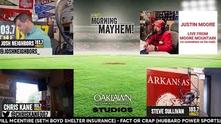 MORNING MAYHEM LIVE FROM THE OAKLAWN HOT SPRINGS STUDIOS