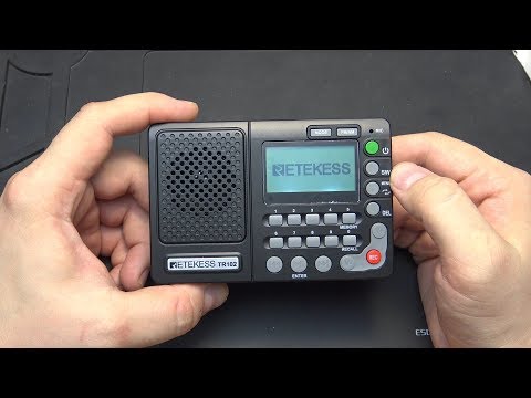 RETEKESS TR102 - РАДИОПРИЕМНИК С MP3 ПЛЕЕРОМ И ДИКТОФОНОМ + НАУШНИКИ BASEUS H04