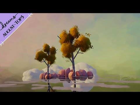 Top 5 Dreams Creations | AUGUST 2019 | Dreams PS4