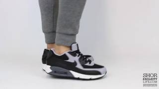 Nike Air Max 90 Essential Black Wolf Grey On feet Video at Exclucity -  YouTube
