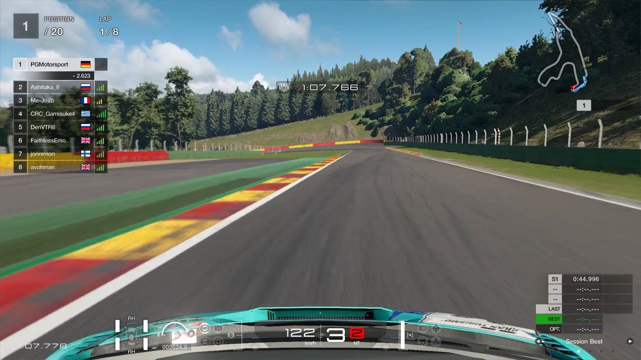 Gran Turismo™sport Daily Race 1141 Spa Francorchamps Lamborghini