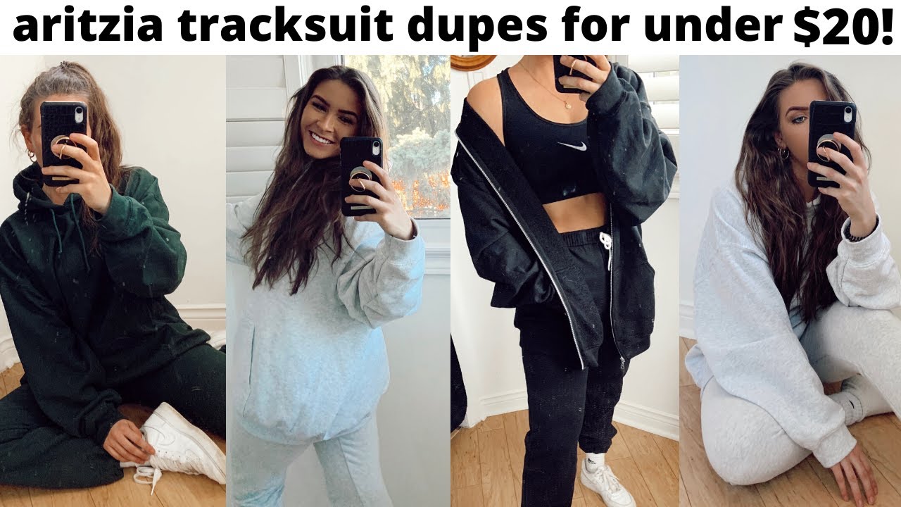 affordable loungewear basics try on haul (matching tracksuits under $20)
