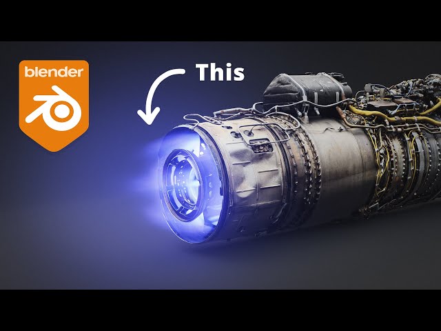 Creating a Jet Engine in Blender