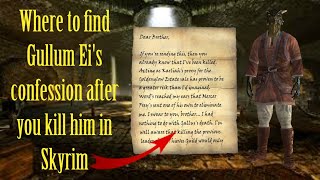 How to complete "Find alternative source of information" - Scoundrel's Folly quest in Skyrim