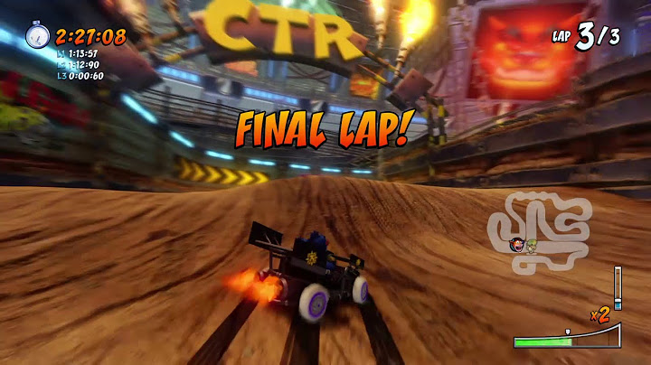 Crash™ Team Racing Nitro-Fueled: Time Trail "  Tiny Arena " تحدي الوقت لكراش السيارات سوني لنيترو اك