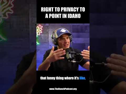 Right To Privacy To A Point in Idaho