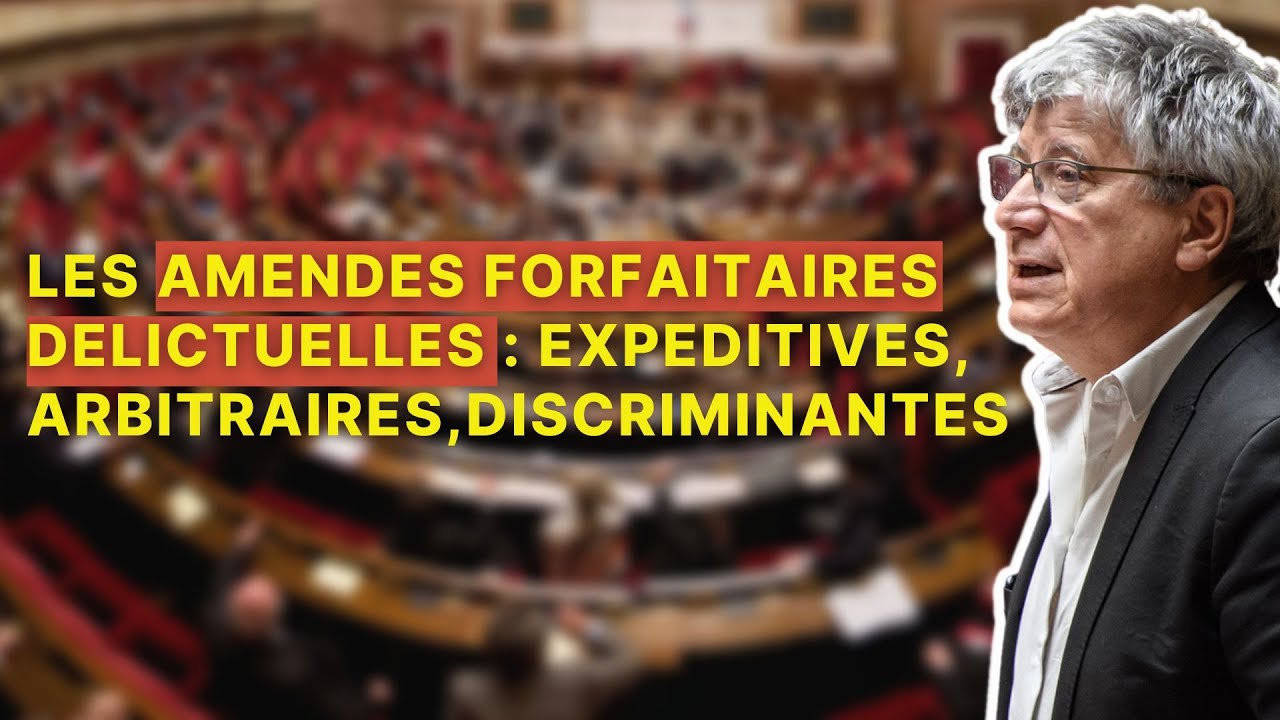 Les Amendes Forfaitaires Délictuelles sont arbitraires et discriminantes !