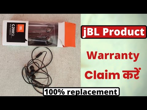 JBL warranty claim kare | JBL Product warranty claim kare JBL ki warranty claim kare - YouTube