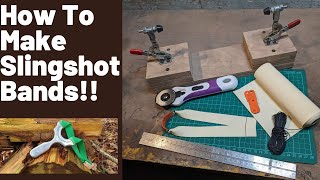 How To Make The Best Catapult Bands Slingshot Hunting Bands