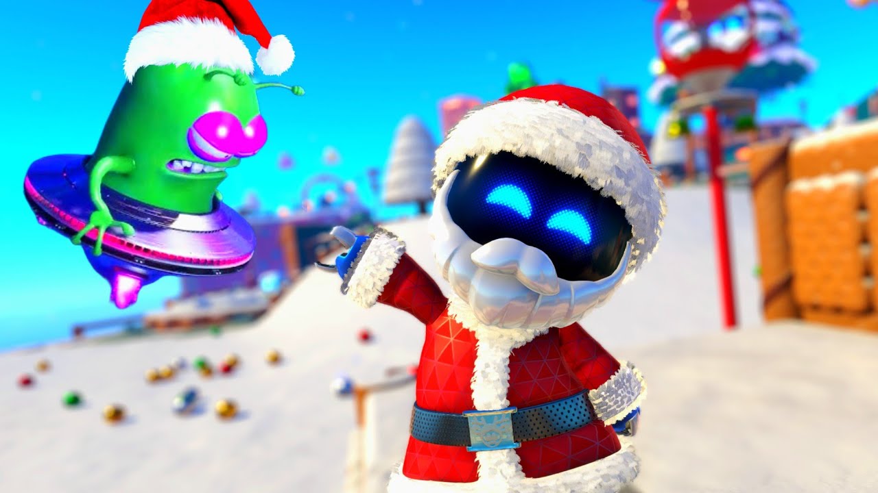 Astro Bot saves Christmas from The Alien 2025