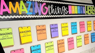 Classroom Setup HERE WE GO!