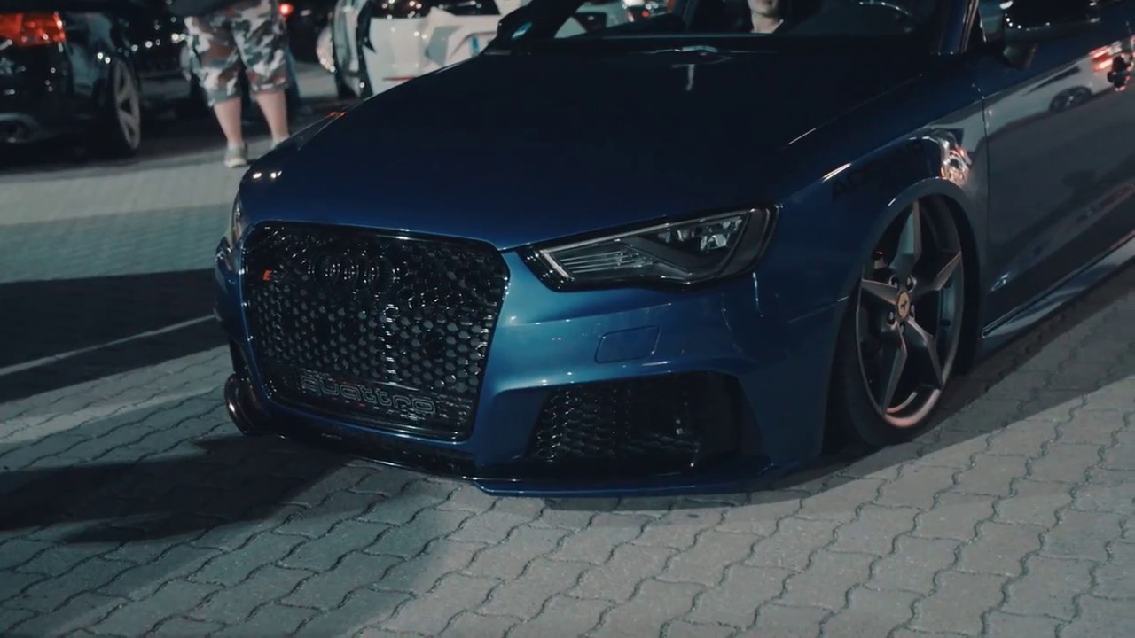 Dan's bagged RS3 5XX HP Wörthersee 2017 YouTube