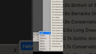 Proper way to add reverb to your tracks in Logic #shorts