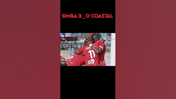 Simba 3 0 Coastal Union Baleke Atupia Hat Trick YMEDIA Simba Simbavscoastalunion 