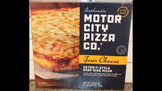 Authentic Motor City Pizza Co. Four Cheese DetroitStyle Deep Dish Pizza Review