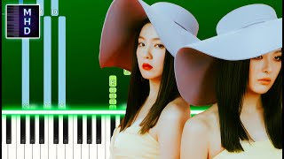 Red Velvet - IRENE & SEULGI Monster (Piano Tutorial Easy)