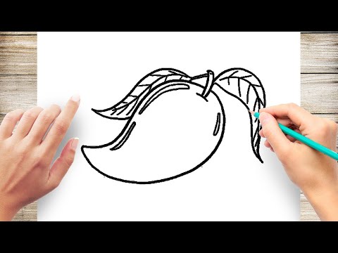 Video: Hoe Leer Je Een Mango Tekenen