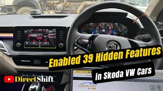 37 Hidden Features Enabled / Unlocked by Coding in Skoda Volkswagen Cars