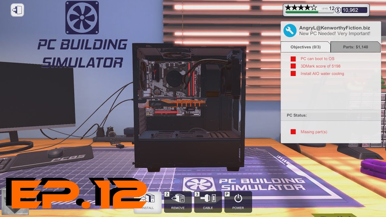 PC Building Simulator - Finally Above 4 Stars! - YouTube