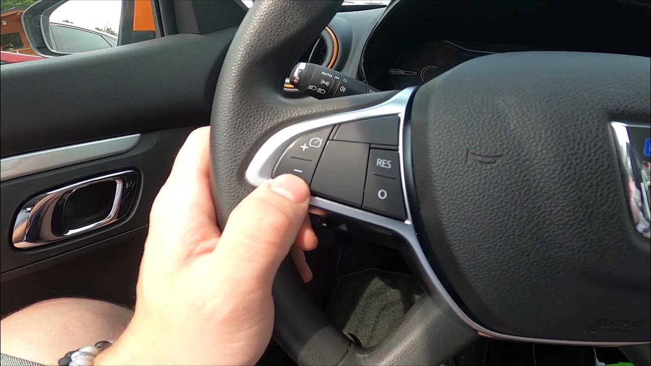 How to Enable or Disable Cruise Control in Dacia Spring ( 2021 now ) YouTube