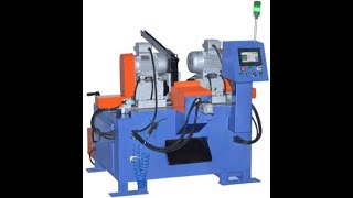 JE Dual head fully automatic chamfering machine (Pneumatic Type - Short Length)