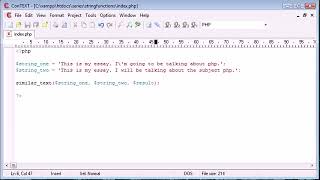 Beginner PHP Tutorial   36   String Functions Part 3 ‏