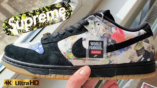 SUPREME NIKE SB DUNK Rammellzee !!! Legit & Quality Check | FD8778-001 | 4K