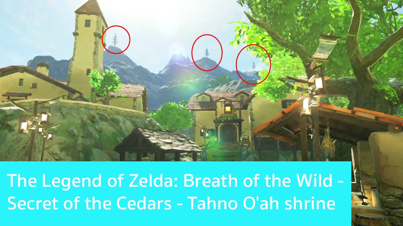 Breath Of The Wild Secret Of The Cedars The Legend of Zelda: Breath of the Wild - Secret of the Cedars - Tahno