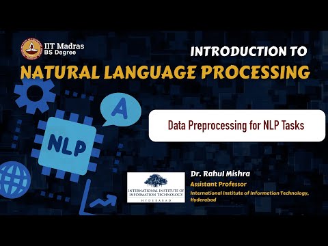 W6 L3 Data Preprocessing For NLP Tasks